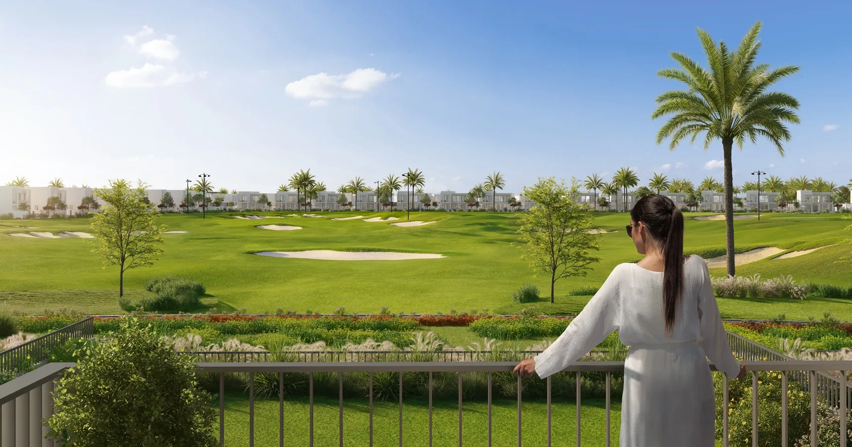 Lunaya lagoon landscape and residences